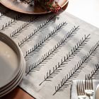 Little Korboose Black Feather Table Runner