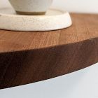 Nook Woodworking Floating Corner Shelf with Rounded Edge (12"&ndash;16")