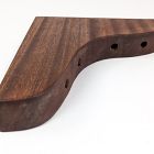 Nook Woodworking Shelf with Wood Brackets (12"&ndash;84")