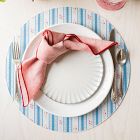 Proper Table Mabel Vintage Floral Stripe Placemat