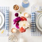 Proper Table Steward Vintage Check Placemat - Blue