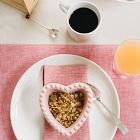 Proper Table Waller Chambray Placemat - Red