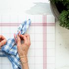 Proper Table Wilson French Check Placemat - Red