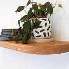 Nook Woodworking Thick Floating Shelf with Rounded Corners (12"&ndash;84")