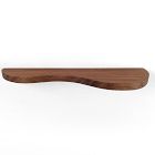 Nook Woodworking Double Curve Thick Floating Shelf (12"&ndash;84")