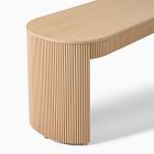 Ellington Outdoor Terrawood Dining Bench (62")