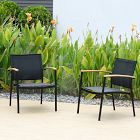 Endric Outdoor Lounge Chairs (Set of 2)