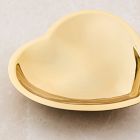 Brass Heart Trinket Tray