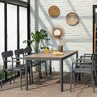 Galveston Aluminum Outdoor Dining Chairs (Set of 4)