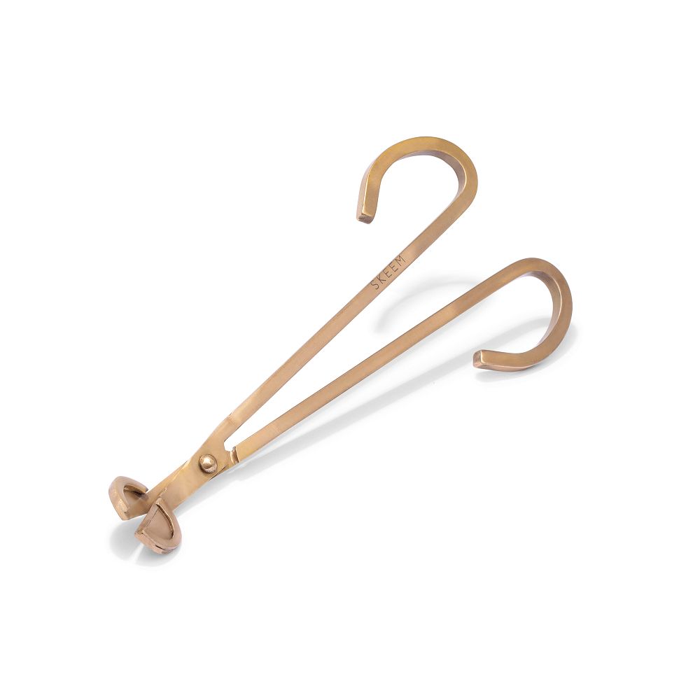 Skeem Candle Snuffer & Wick Trimmer - Gold