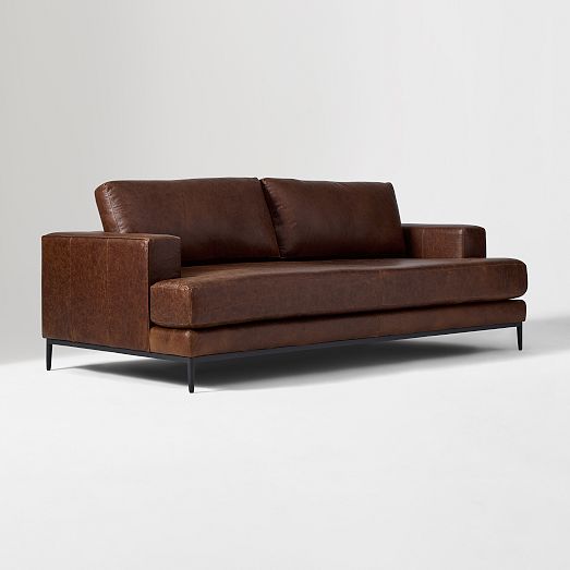 Landon Leather Sofa (66