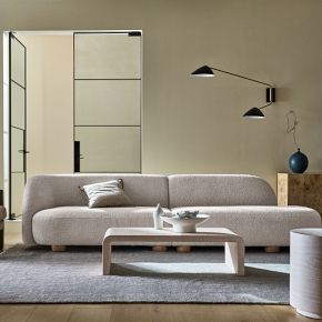 Laurent 2-Piece Bumper Sofa - Modern Comfort | West Elm