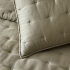 Silky TENCEL™ Crescent Stitch Quilt & Shams