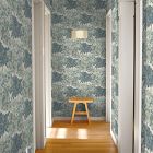 Tempaper Grasscloth Canopy Toile Wallpaper