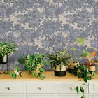 Tempaper Grasscloth Canopy Toile Wallpaper