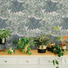 Tempaper Grasscloth Canopy Toile Wallpaper