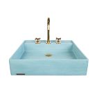 Deck Mounted Widespread Cross Handle