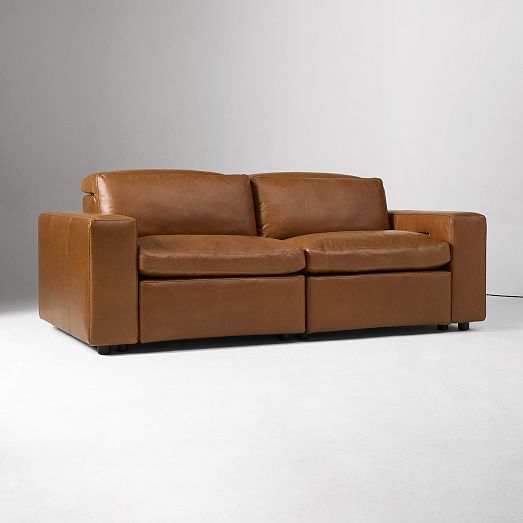 Whitmore Leather Reclining Sofa 85