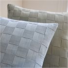 Taped Basketweave Pillow Cover