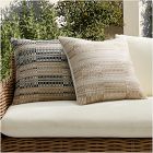 Outdoor Variegated Plaid Pillow