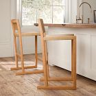 Clyde Leather Counter Stool