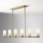 Weston Fluted Glass Chandelier (48")