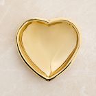 Brass Heart Trinket Tray