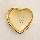 Brass Heart Trinket Tray