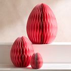 Easter Egg Honeycomb Paper Objects