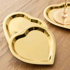 Heart-Shaped Metal Coaster Sets