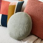 Geo Chindi Knit Pillow Cover &amp; Throw Set