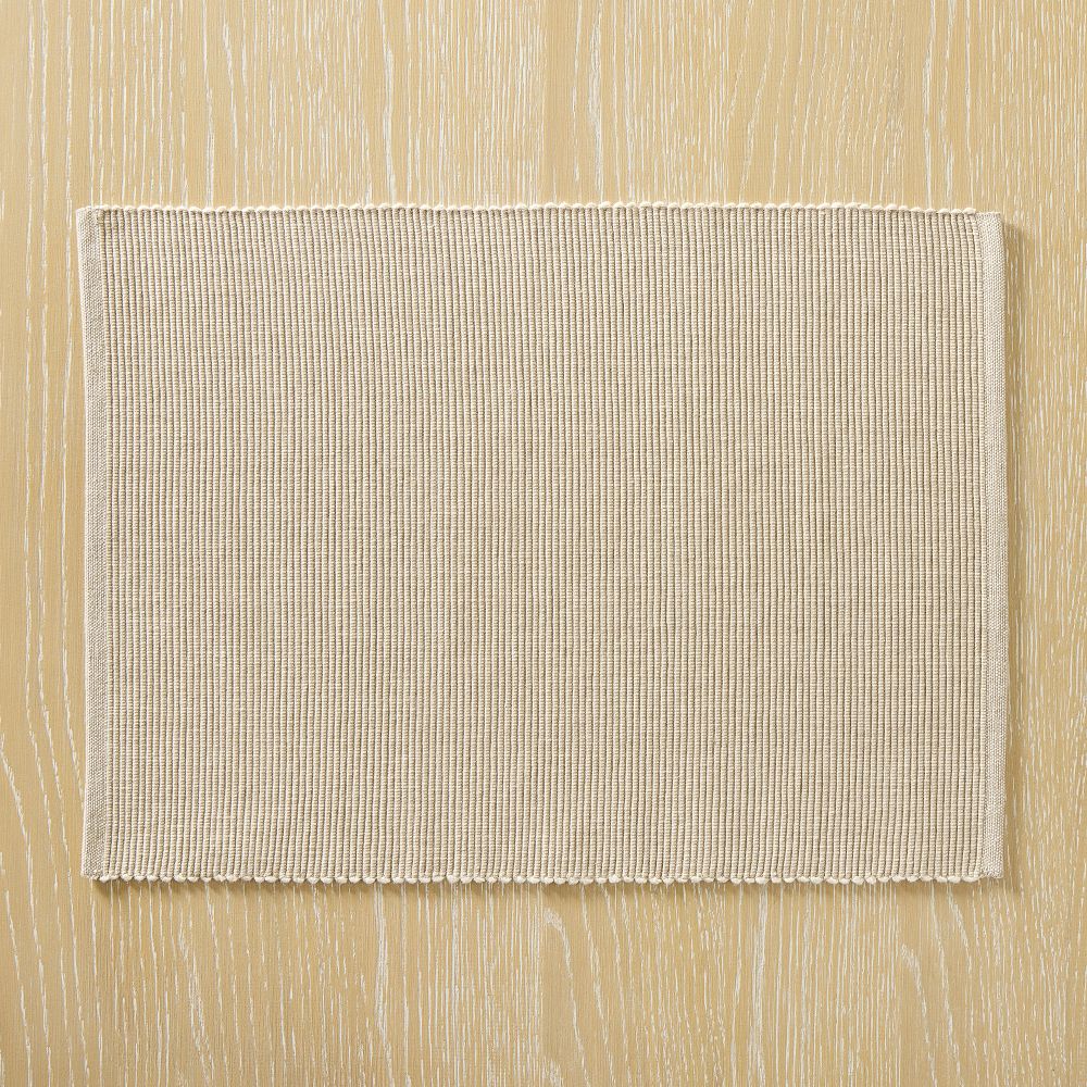 Riviera Cotton Placemats - Sable, Set of 4