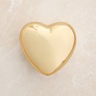 Heather Heart Filled Candle - Amber Jasmine