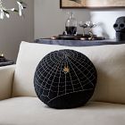 Metallic Web Pillow