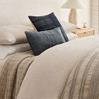 Two-Tone Cotton Jacquard Blanket