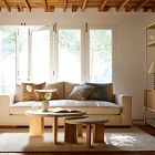 Embroidered Modern Blocks Pillow Cover