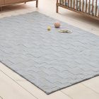 Elongated Checkered Tile Rug