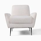 Kip Flare Arm Chair With Contrast Piping