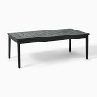 Ventura Outdoor Coffee Table, Aluminum, Natural, Dark Bronze