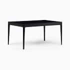 Open Box: Parker 60-80" Expandable Dining Table, Black