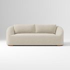 Open Box: Aviana Sofa (86") - Performance Yarn Dyed Linen Weave Oatmeal, Cool Walnut
