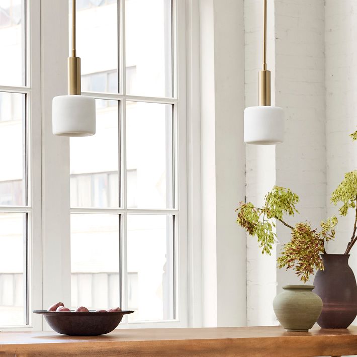 Anders Porcelain Pendant Light | West Elm