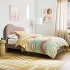 Alba Asymmetric Upholstered Bed