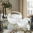 Mari Glass Serving Bowls