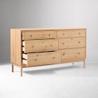 Siobhan Oak 6-Drawer Dresser (60")