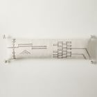 Graphic Glyph Oversized Lumbar Pillow Cover