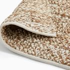 Side Stripe Jute Rug