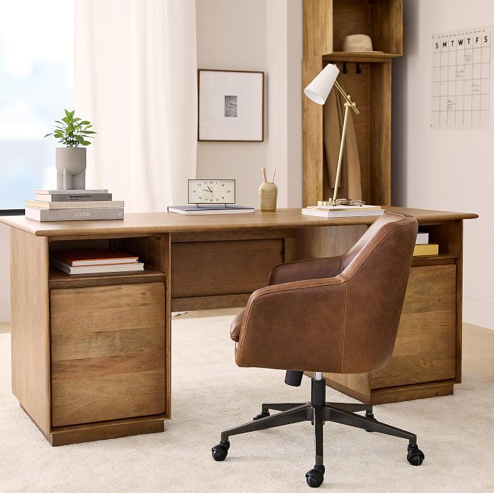 IDEE　ANTON DESK　イスセット ANTON DESK ANTON brown｜テーブル・デスク一覧｜IDEE SHOP Online