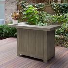 Portside Outdoor Grand Bar w/ Concrete Top