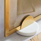 Deco Metal Fireplace Screen